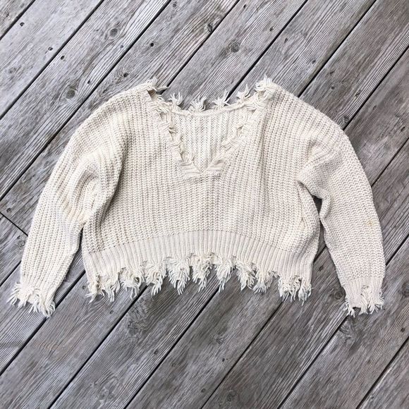 Storia Sweaters - Stories Cream Sweater